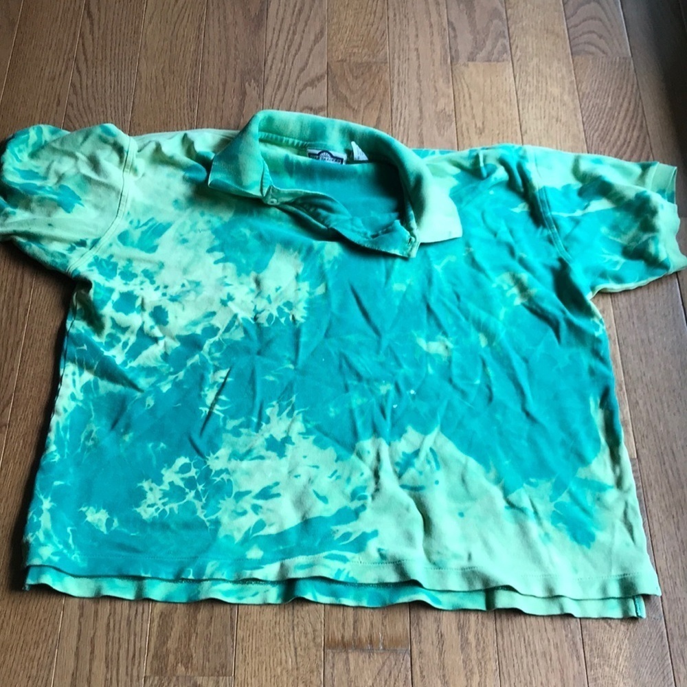 Grunge Kollection custom bleached vintage polo